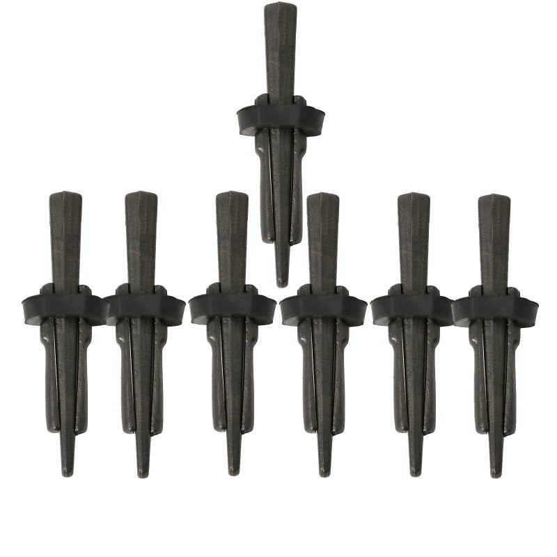 YaeTek 7 PCS 9/16 Plug Wedge Feather Shims Concrete Marble Granite Rock Stone Splitting Hand Tools - Image 1